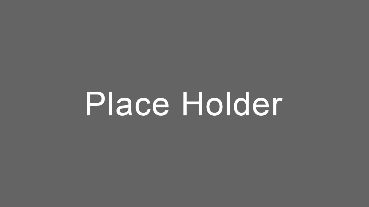 place holder